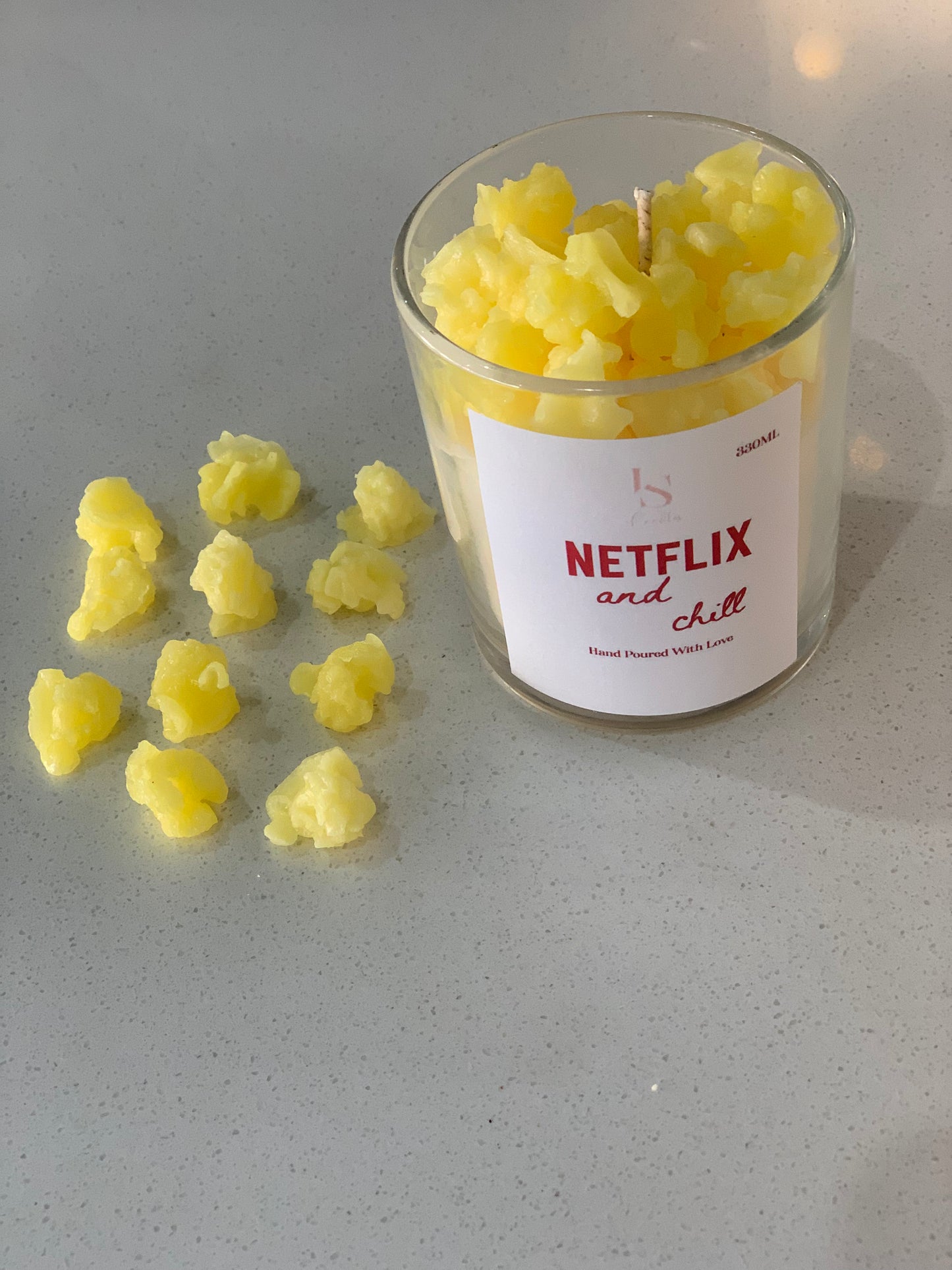Netflix and Chill Candle