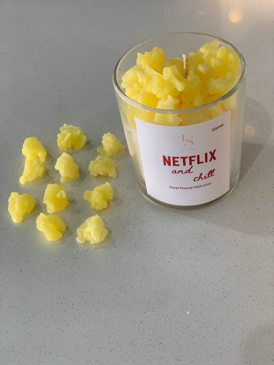 Netflix and Chill Candle